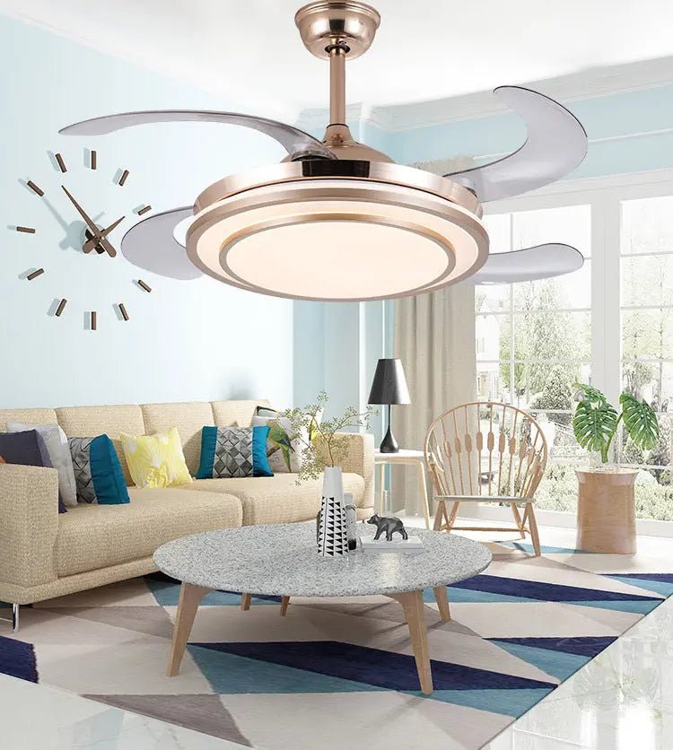 Home Full Spectrum Eye Protection LED Fan Chandelier - elektronika shop