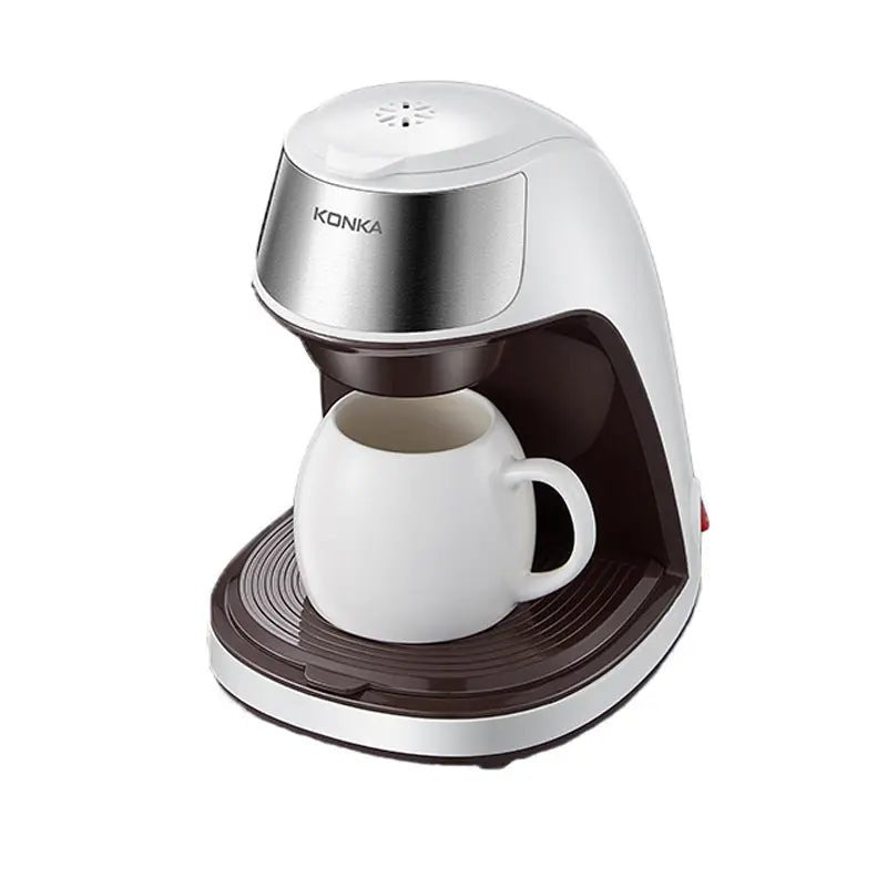 New Coffee Machine Fully Automatic Home Office Mini American Small Portable Coffee Maker - elektronika shop