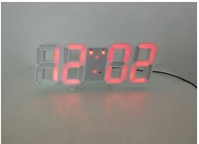 3D Luminous LED Digital Clock, Simple And Versatile At Home - elektronika shop