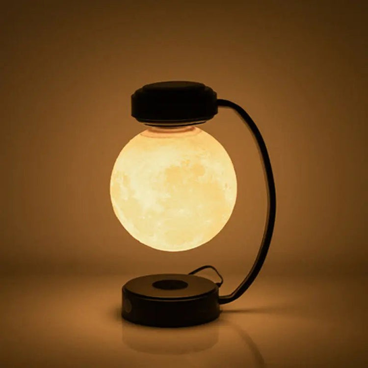 3D LED Moon Night Light Wireless Magnetic Levitating Rotating Floating Ball Lamp For School Office Bookshop Home Decoration - elektronika shop