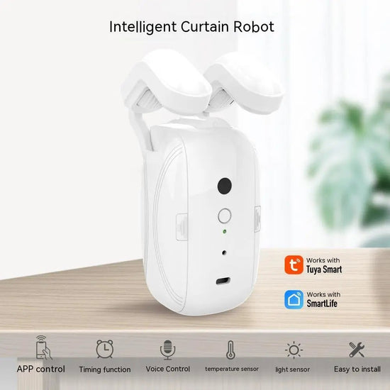 Wifi Curtain Robot Smart Home Roman Rod Electric Curtain Companion - elektronika shop