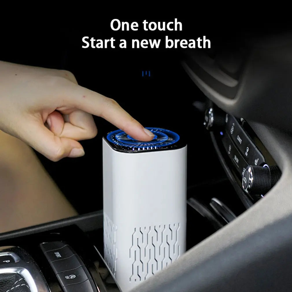 Car Air Purifier Portable Negative Ion Generator Remove Formaldehyde Dust Smoke Air Freshen Washer For Home Car ELEKTRONIKA SHOP