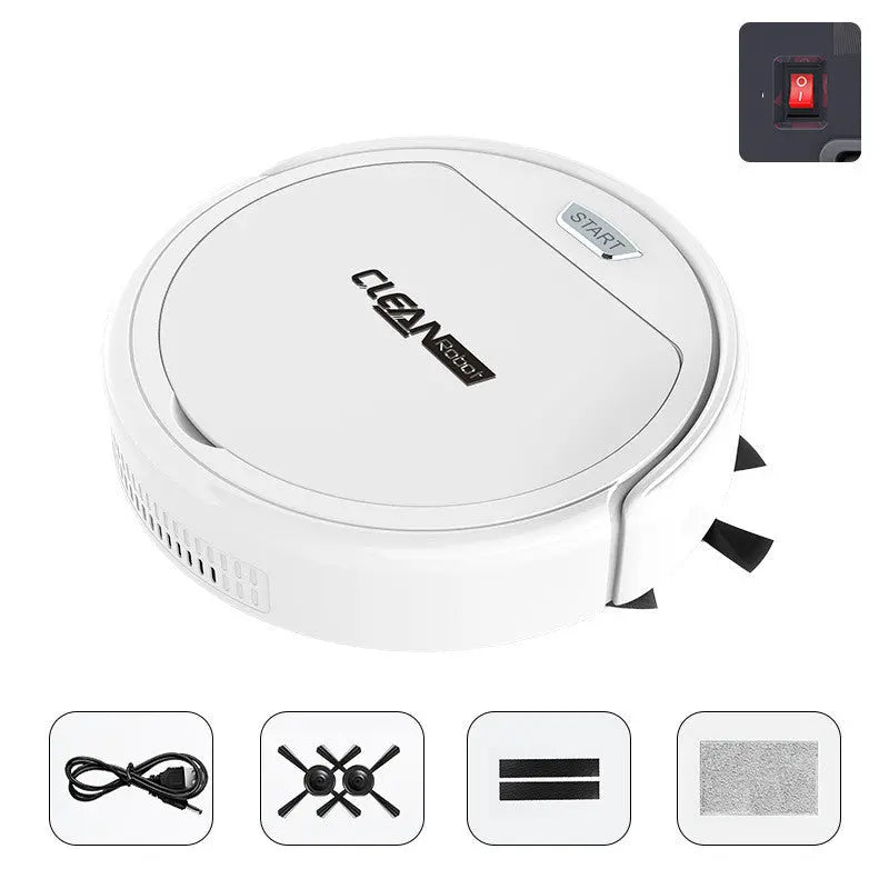 Robot Lazy Home Smart Mopping Vacuum Cleaner Regular Automatic Charging For Sweeping And Mopping Smart Home Household Cleaning - elektronika shop