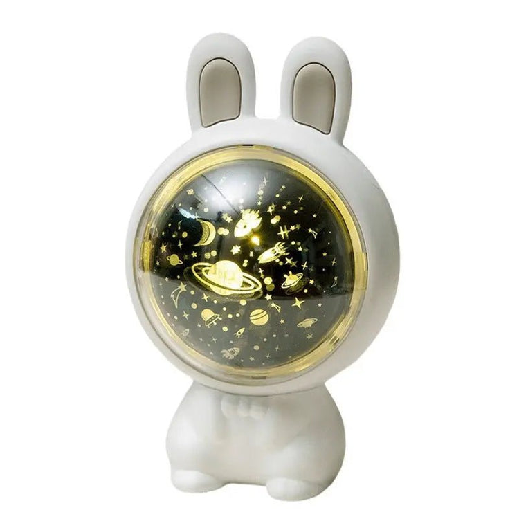 Creative Rabbit Star Light Projector Lamp Children Home Decor - elektronika shop