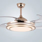 Home Full Spectrum Eye Protection LED Fan Chandelier - elektronika shop