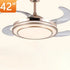Home Full Spectrum Eye Protection LED Fan Chandelier ELEKTRONIKA SHOP
