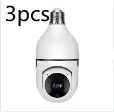 WiFi CAMERA 1080P Bulb 4X Zoom Camera E27 Home 5GWiFi Alarm Monitor - elektronika shop