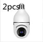 WiFi CAMERA 1080P Bulb 4X Zoom Camera E27 Home 5GWiFi Alarm Monitor - elektronika shop